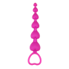Анальна ялинка Chisa MisSweet Heart Booty Beads у формі рожевих сердець