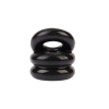 Ерекційне кільце на пеніс та мошонку Chisa GK Power Dual Pleasure+ Ring, чорний