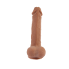 Фалоімітатор реалістичний з мошонкою на присосці Chisa T-skin ReaL Wild Penetrator, бежевий