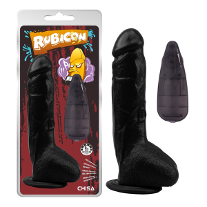 Вібратор реалістичний з пультом керування Chisa Rubicon, чорний