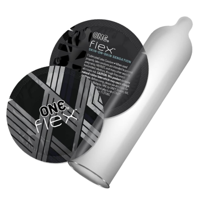 Презервативи ультратонкі ONE Flex із графеном (ціна за упаковку, 3 шт.)
