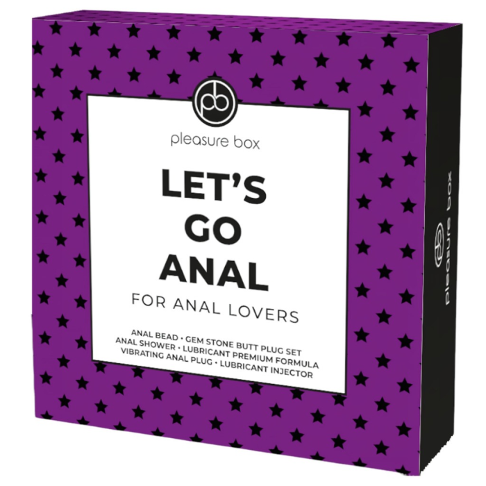 Подарунковий набір для анального сексу DreamToys Let'S Go Anal 7 предметів, фіолетовий