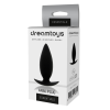 Анальна пробка із стопером Dream Toys Essentials чорна, Small
