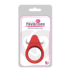 Ерекційне кільце Dream Toys All Time Favorites з рельєфним виступом, червоне