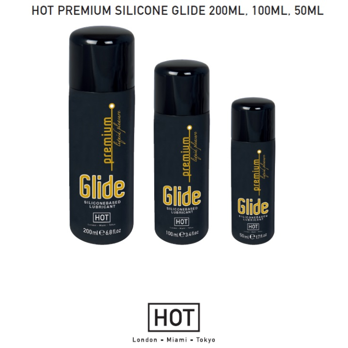 Лубрикант на силіконовій основі HOT Premium Silicone Glide, 100 мл