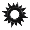 Набір ерекційних кілець Chisa Get Lock Cock Rings Set, чорний