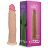 Фалоімітатор реалістичний EGZO Mad Evolution Ciberskin Great Lover на присосці, тілесний