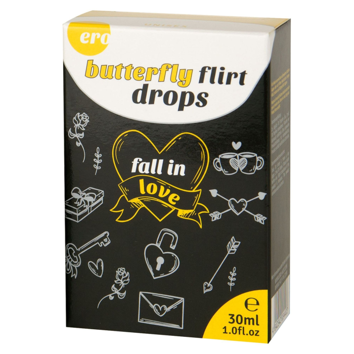 Збуджуючі краплі для двох ERO Butterfly Flirt Drops, 30 мл