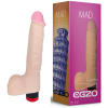 Вібратор реалістичний EGZO MAD Ciberskin Fiery Lover на батарейках