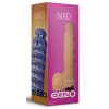Вібратор реалістичний EGZO MAD Ciberskin Fiery Lover на батарейках
