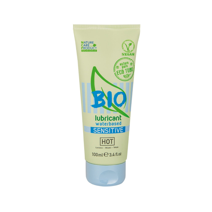 Органічний лубрикант на водній основі Hot Bio Lube Sensitive, 100 мл