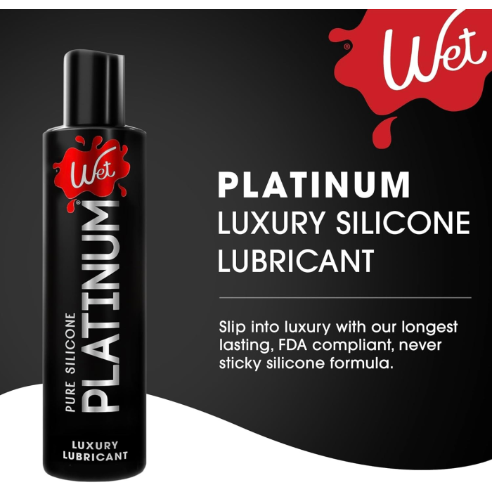 Лубрикант на силіконовій основі WET Platinum Premium, 89 мл