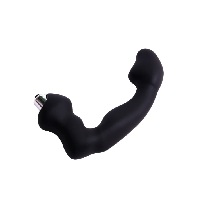 Масажер простати рельєфний Chisa Black Mont Avatar Dildo з вібрацією, чорний