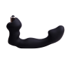Масажер простати рельєфний Chisa Black Mont Avatar Dildo з вібрацією, чорний