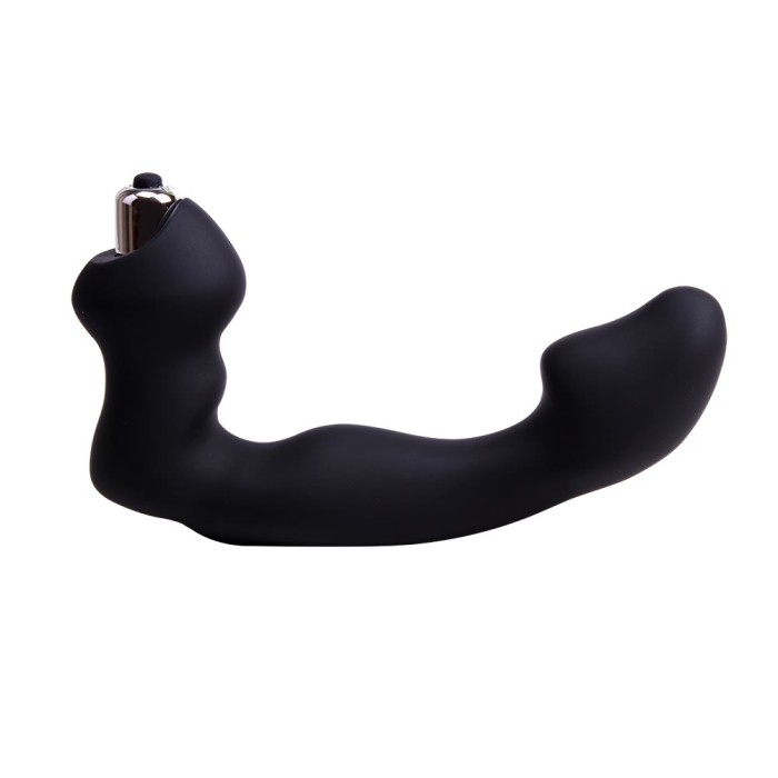 Масажер простати рельєфний Chisa Black Mont Avatar Dildo з вібрацією, чорний