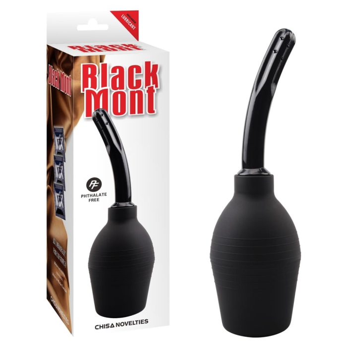 Анальний душ Chisa Black Mont Booty Cleanse, чорний