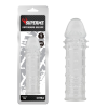 Насадка рельєфна Chisa SuperMe Extra Texture Sleeve із закритою головкою, прозора