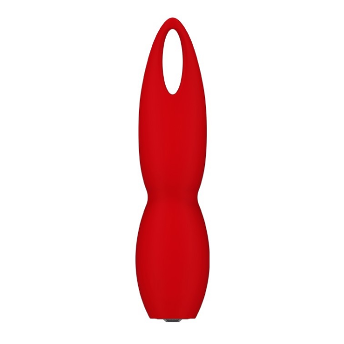 Вібратор Dream Toys Red Revolution Fulla з гнучким наконечником пелюсткою, червоний