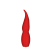 Вібратор Dream Toys Red Revolution Fulla з гнучким наконечником пелюсткою, червоний