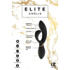 Вібромасажер кролик Dream Toys ELITE AMELIE чорний
