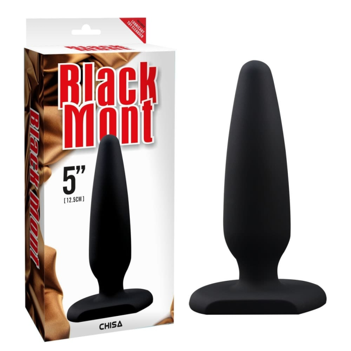 Анальний плаг Chisa Black Mont, чорний, XL