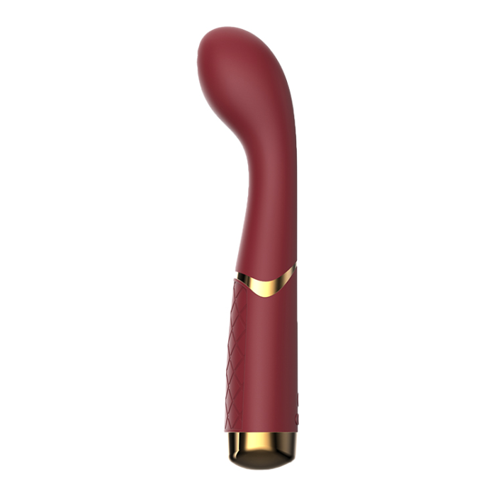 Вібратор для точки G Dream toys Romance Lucy, марсаловий, 19.5 х 3.8 см