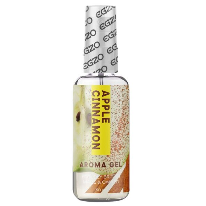 Їстівний гель-лубрикант EGZO Aroma Gel Apple Cinnamon яблуко з корицею, 50 мл