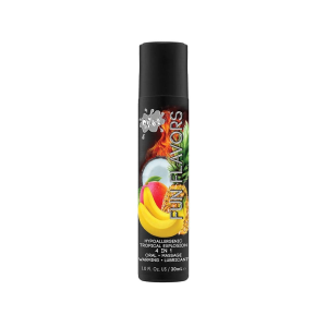 Розігрівач лубрикант Wet Fun Flavors Tropical Fruit Explosion (мультифрукт) 30 мл
