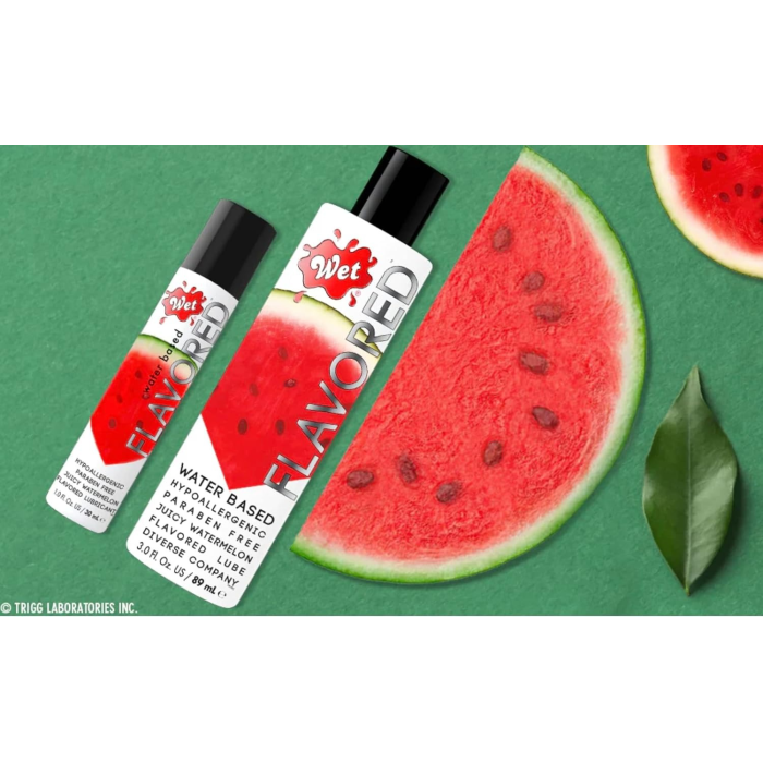 Їстівний лубрикант WET Flavored Juicy Watermelon (Соковитий кавун) 89 мл