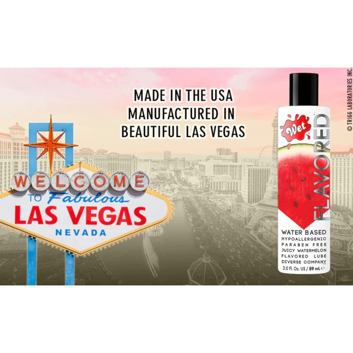 Їстівний лубрикант WET Flavored Juicy Watermelon (Соковитий кавун) 89 мл