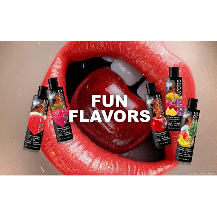 Їстівний лубрикант WET Flavored Juicy Watermelon (Соковитий кавун) 89 мл