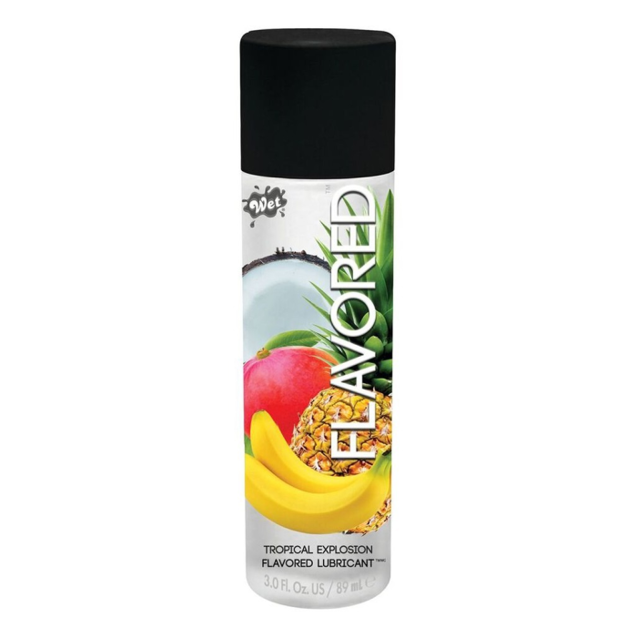 Їстівний лубрикант Wet Flavored Tropical Fruit Explosion (смак тропік) 89 мл