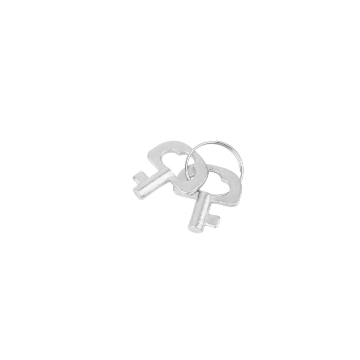Наручники металеві Chisa Hi-Basic Fur-lined Handcuffs з чорним хутром