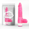 Вібратор з яєчками ребристий Chisa Basic Luv Theory, рожевий