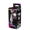 DT21823 анальна пробка конічної форми Dream Toys GLEAMING LOVE SILVER PLEASURE PLUG S