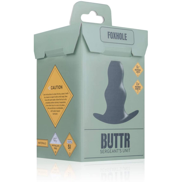Анальна пробка для фістингу BUTTR Foxhole Hollow Butt Plug
