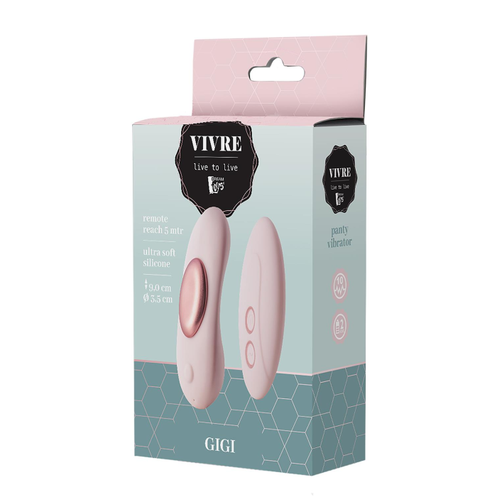Вібратор для трусиків з дистанційним керуванням Dream Toys VIVRE PANTY VIBE GIGI