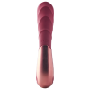 Подвійний вібратор рельєфний Dream Toys Dinky Duo Vibrator Jimmy K, бордовий