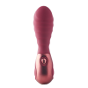 Мини вибратор рельефный Dream Toys Dinky Mini Vibrator Jody F бордовый, 12 см х 3.2 см