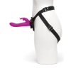 Страпон-кролик з вібрацією та трусиками Happy Rabbit Rechargeable Vibrating Strap-On Harness Set