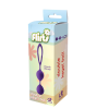 Вагінальні кульки Dream Toys FLIRTS фіолетові
