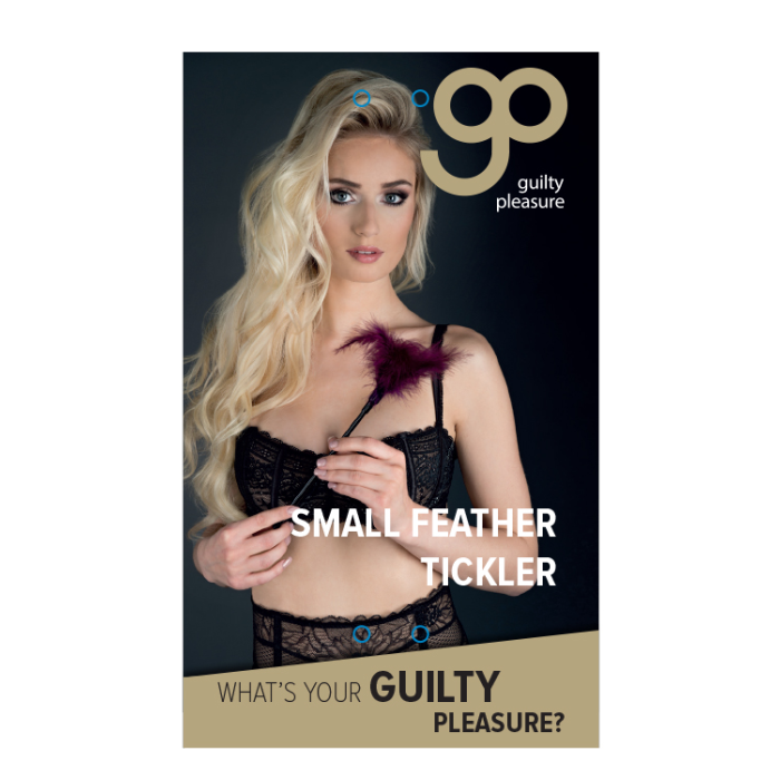 Стек з пір'ям GP SMALL FEATHER TICKLER PURPLE