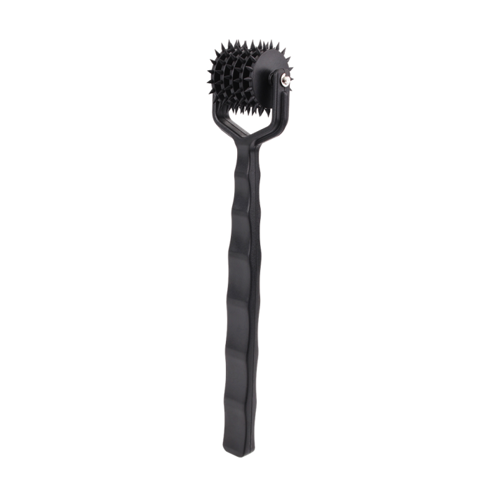 Колесо Вартенберга з 5 коліщатками Chisa Sins Inquisitio Prickly Pinwheel, чорне