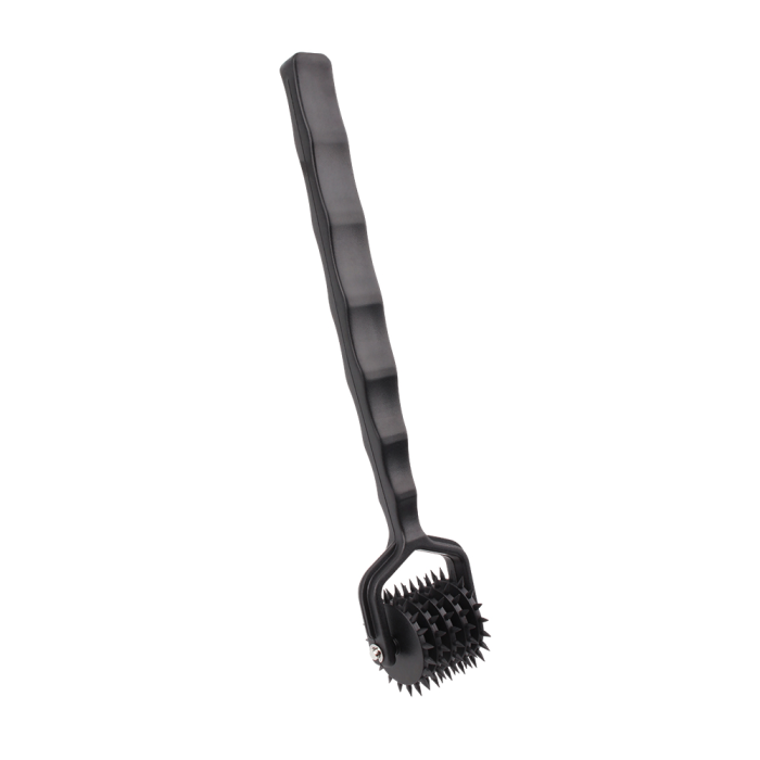 Колесо Вартенберга з 5 коліщатками Chisa Sins Inquisitio Prickly Pinwheel, чорне