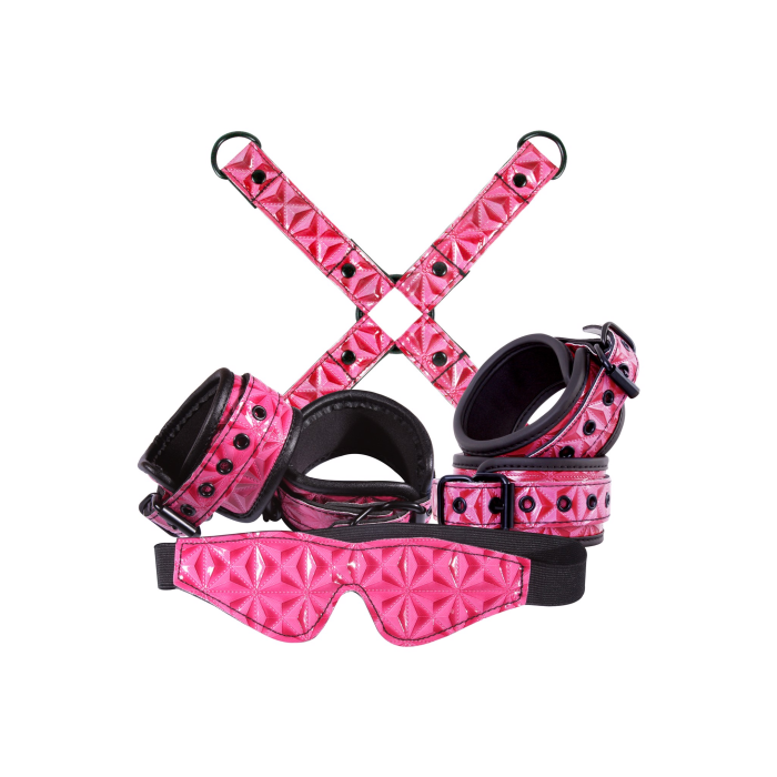 Комплект для зв'язування NS Novelties SINFUL BONDAGE KIT PINK