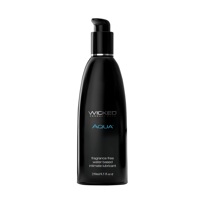 Лубрикант на водній основі WICKED AQUA з алое та вітаміном Е, 250 мл