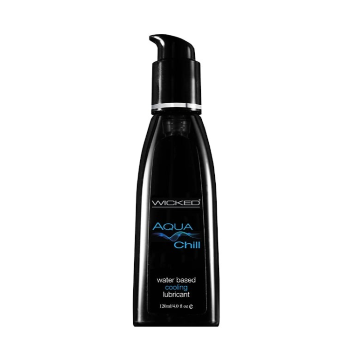 Охолоджуючий лубрикант WICKED AQUA CHILL на водній основі, 120 мл