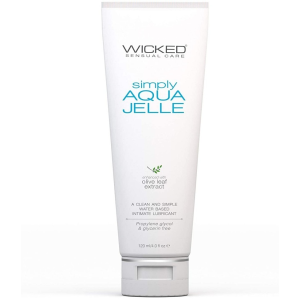 Лубрикант анальний Wicked Simply Aqua Jelle на водній основі, 120 мл