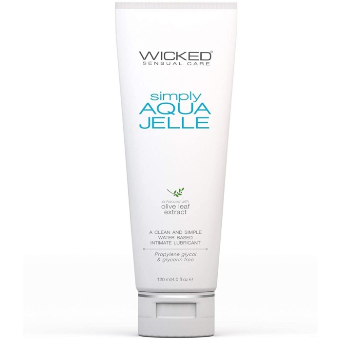 Лубрикант анальний Wicked Simply Aqua Jelle на водній основі, 120 мл