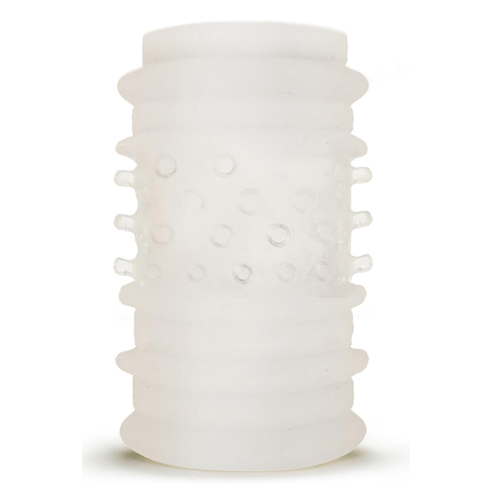Мастурбатор рельєфний, що самозмащується Global Novelties Just Add Water Whack Pack Cuff, білий